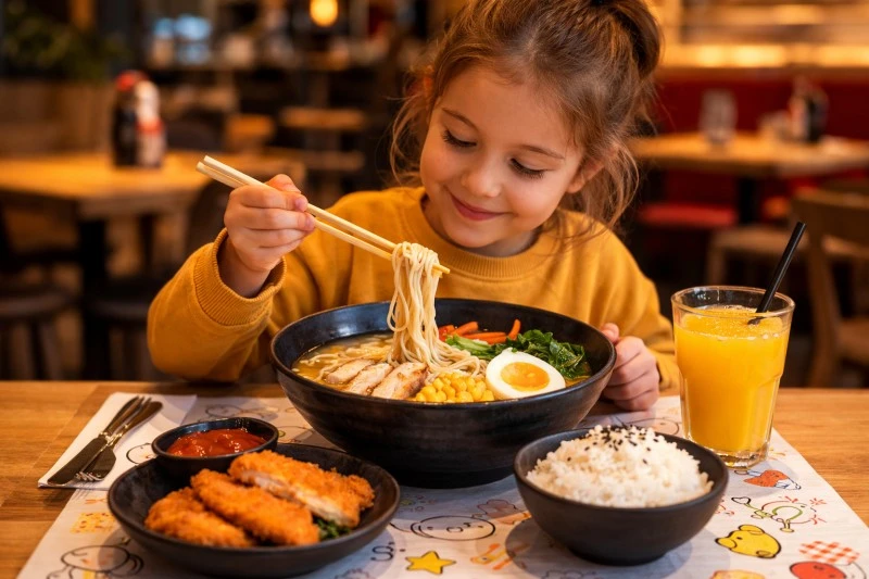 Wagamama Kids Menu