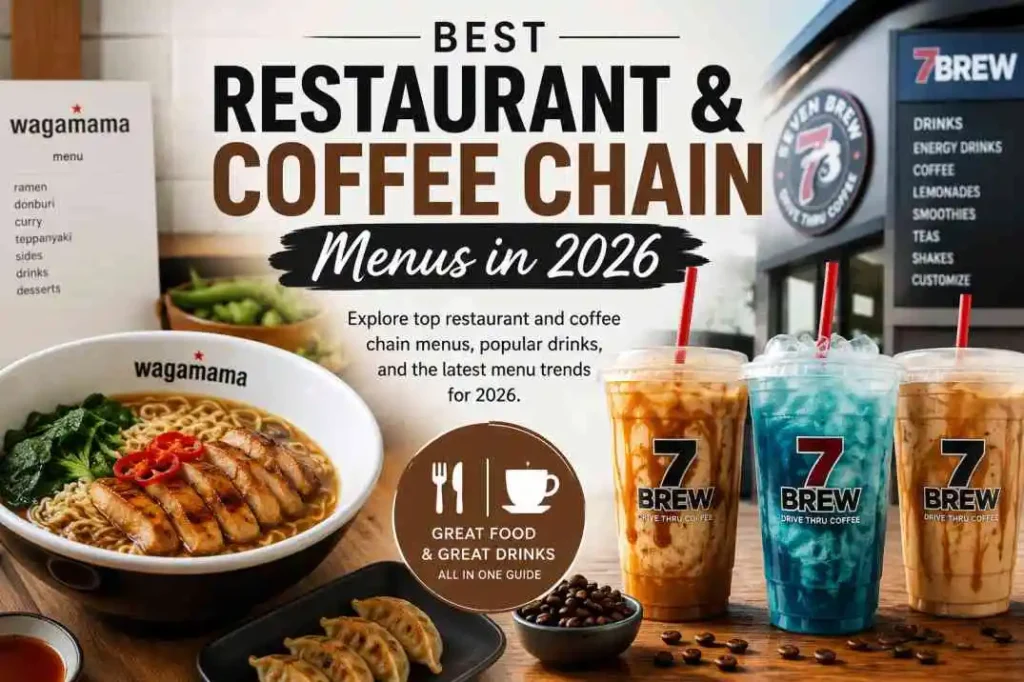 7 brew menu
