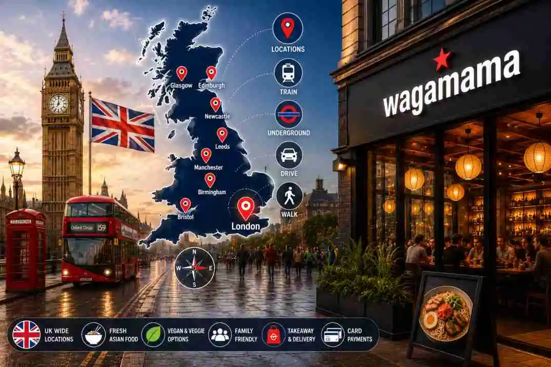 Wagamama UK locations