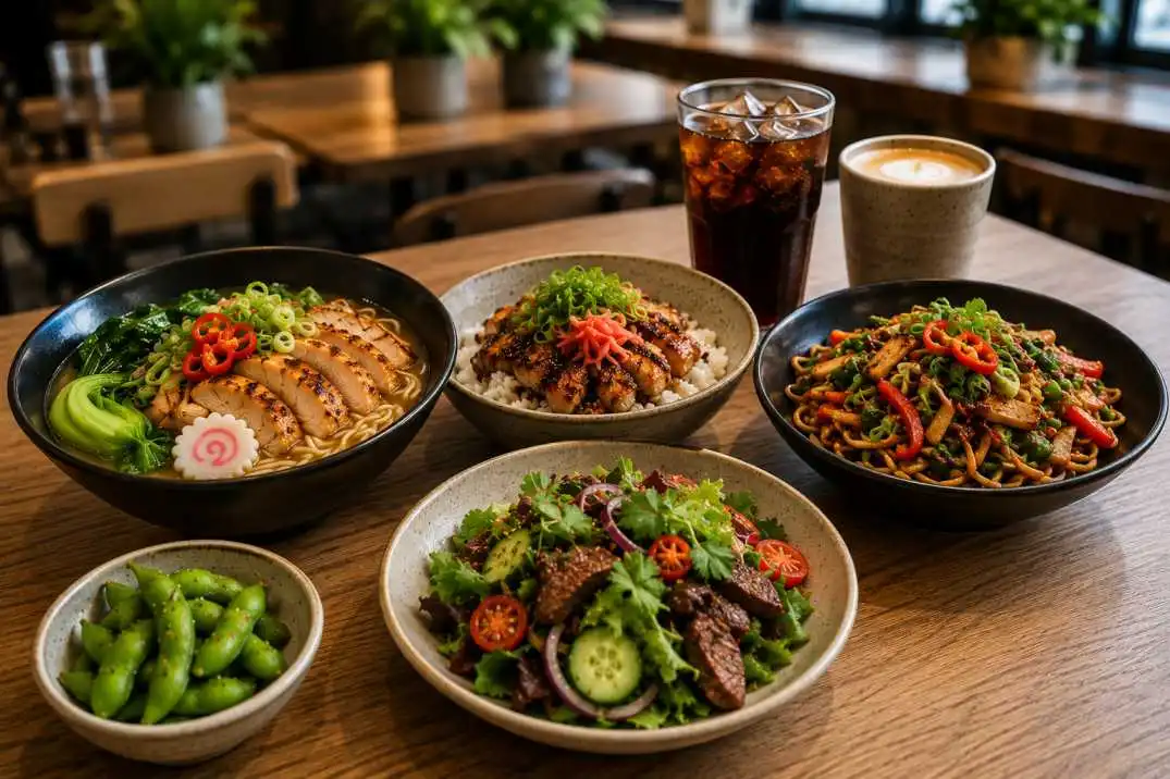 Dishes included in the Wagamama £12 lunch deal